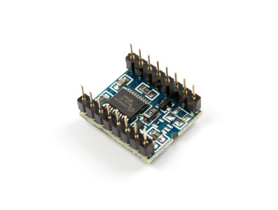 M&oacute;dulo de Som MP3 Mini com Leitor de Cart&atilde;o SD WTV020-SD-16P para Arduino e PIC - Imagem 6