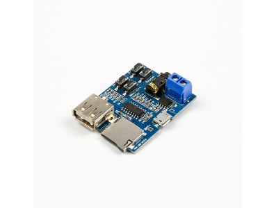 Placa decodificadora MP3 n&atilde;o destrutiva com alimenta&ccedil;&atilde;o pr&oacute;pria para cart&atilde;o TF e U-disk - Imagem 4