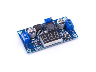 M&oacute;dulo Step-Down LM2596S com Volt&iacute;metro LED - Imagem 2