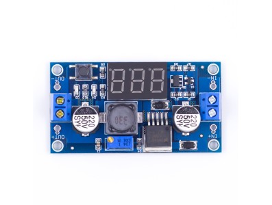 M&oacute;dulo Step-Down LM2596S com Volt&iacute;metro LED - Imagem 1