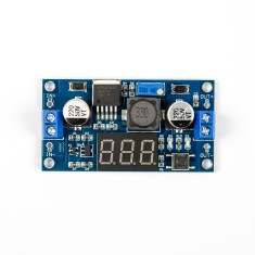 M&oacute;dulo Booster DC-DC LM2577 com Volt&iacute;metro Digital