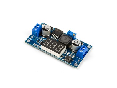 M&oacute;dulo Booster DC-DC LM2577 com Volt&iacute;metro Digital - Imagem 6