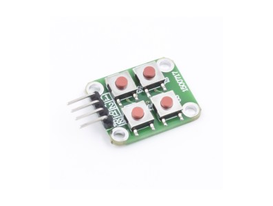 M&oacute;dulo matriz 2x2 com 4 bot&otilde;es para Arduino - Imagem 4