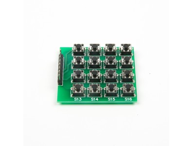 M&oacute;dulo teclado matriz 4x4 com 16 bot&otilde;es para MCU - Imagem 2