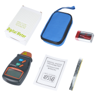 Tac&ocirc;metro laser digital DT-2234C+ sem contato (medi&ccedil;&atilde;o de RPM), alimenta&ccedil;&atilde;o por bateria 9V