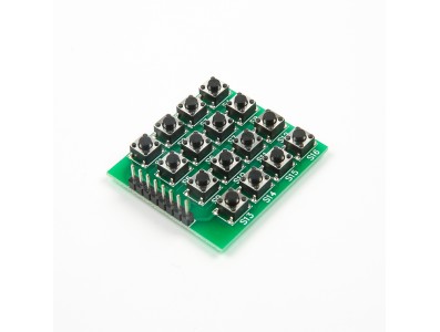 M&oacute;dulo teclado matriz 4x4 com 16 bot&otilde;es para MCU - Imagem 3