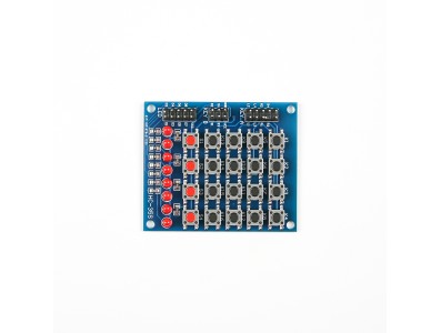 Teclado Matrix com scroller de LEDs - Imagem 1