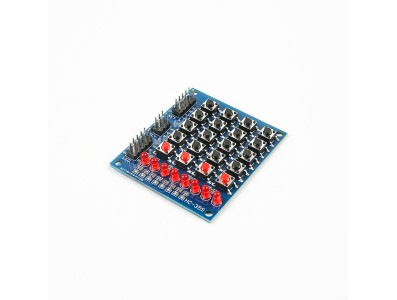 Teclado Matrix com scroller de LEDs - Imagem 4