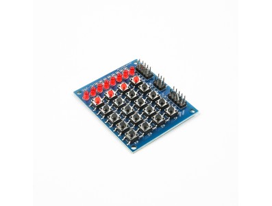 Teclado Matrix com scroller de LEDs - Imagem 5