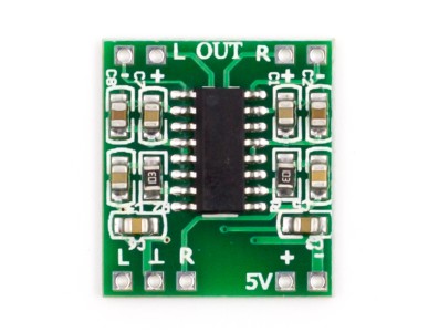 M&oacute;dulo amplificador digital PAM8403 2x3W Classe D - Imagem 1