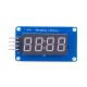 M&oacute;dulo Display LED Vermelho TM1637 4 Bits com Rel&oacute;gio - Thumb - 1