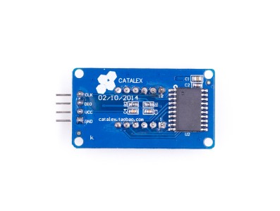 M&oacute;dulo Display LED Vermelho TM1637 4 Bits com Rel&oacute;gio - Imagem 4