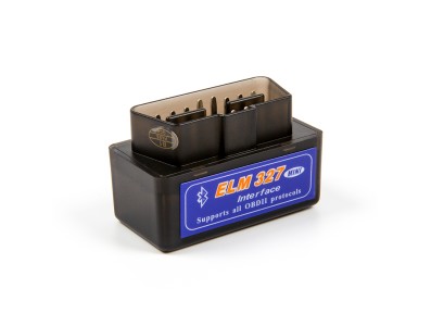 Interface Bluetooth ELM327 V1.5 OBD2 Preto - Imagem 1