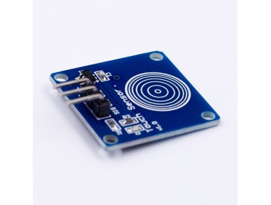 M&oacute;dulo sensor capacitivo digital TTP223B, interruptor por toque - Imagem 4