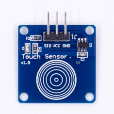 M&oacute;dulo sensor capacitivo digital TTP223B, interruptor por toque