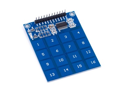 M&oacute;dulo de Toque Capacitivo TTP229 16 Canais - Imagem 2