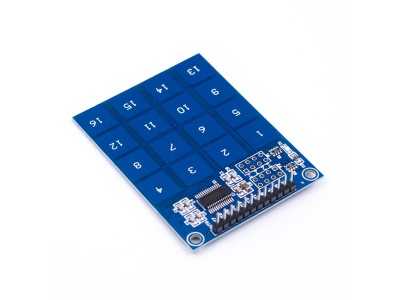 M&oacute;dulo de Toque Capacitivo TTP229 16 Canais - Imagem 3