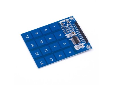 M&oacute;dulo de Toque Capacitivo TTP229 16 Canais - Imagem 4