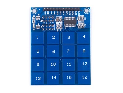 M&oacute;dulo de Toque Capacitivo TTP229 16 Canais - Imagem 1