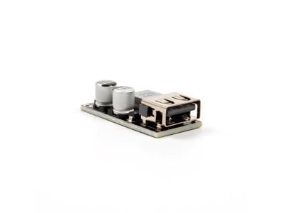 M&oacute;dulo Buck DC 12V a 24V para QC3.0 Quick Charge, sa&iacute;da USB &uacute;nica, suporte Apple e Huawei FCP - Imagem 2