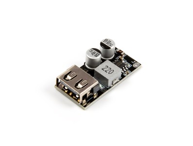 M&oacute;dulo Buck DC 12V a 24V para QC3.0 Quick Charge, sa&iacute;da USB &uacute;nica, suporte Apple e Huawei FCP - Imagem 3