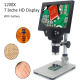 Microsc&oacute;pio eletr&ocirc;nico digital G1200 1200x 12MP com display LCD de 7 polegadas - Thumb - 1