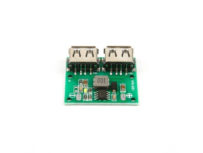 M&oacute;dulo estabilizador DC-DC 9V/12V/24V para 5V 3A, dupla sa&iacute;da USB - Imagem 6