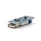 M&oacute;dulo conversor buck DC-DC 4,5 a 40 V para 5 V 2 A com carregador USB e volt&iacute;metro - Thumb - 5