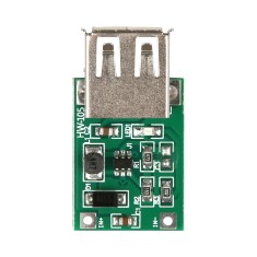 Mini conversor DC-DC boost 0,9&ndash;5V para 5V, sa&iacute;da USB 600 mA, m&oacute;dulo step-up