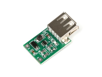 Mini conversor DC-DC boost 0,9&ndash;5V para 5V, sa&iacute;da USB 600 mA, m&oacute;dulo step-up - Imagem 2