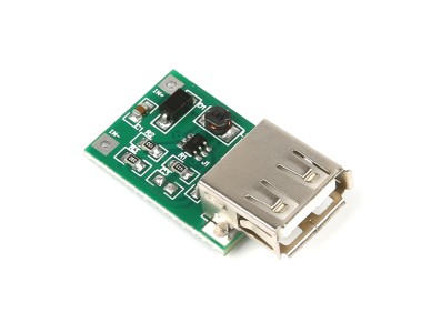 Mini conversor DC-DC boost 0,9&ndash;5V para 5V, sa&iacute;da USB 600 mA, m&oacute;dulo step-up - Imagem 3