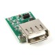 Mini conversor DC-DC boost 0,9&ndash;5V para 5V, sa&iacute;da USB 600 mA, m&oacute;dulo step-up - Thumb - 6
