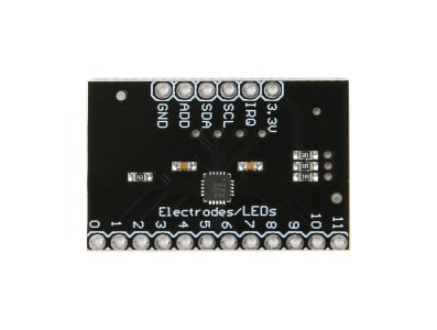 M&oacute;dulo MPR121 Breakout V12 controlador de sensor de toque capacitivo I2C para teclado - Imagem 1