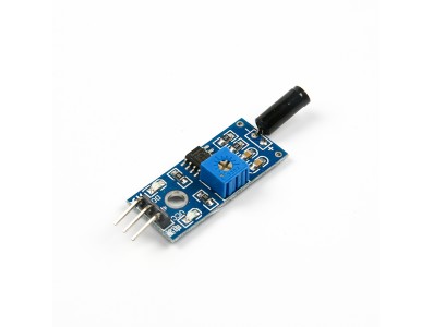 M&oacute;dulo sensor de vibra&ccedil;&atilde;o SW1801P 3 pinos normalmente aberto - Imagem 2