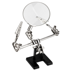 Fixador multifuncional para solda 60 mm com lupa
