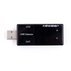 Medidor USB de tens&atilde;o e corrente