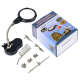 Lupa de bancada 16126-A com luz LED e clip auxiliar - Thumb - 1