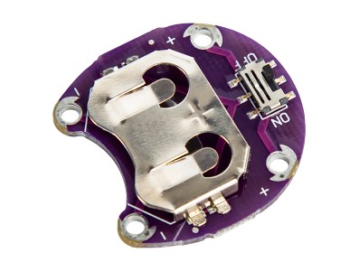 Porta-bateria LilyPad para pilha bot&atilde;o CR2032, m&oacute;dulo de montagem - Imagem 4