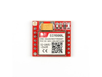 M&oacute;dulo SIM800L GPRS/GSM MicroSIM Quad-band, Porta Serial TTL, Chip Usado, Qualidade N&atilde;o Est&aacute;vel, Pode N&atilde;o Responder - Imagem 1