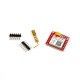 M&oacute;dulo SIM800L GPRS GSM microSIM Quad-band Placa core compacta com porta serial TTL - Thumb - 2