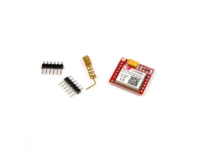 M&oacute;dulo SIM800L GPRS GSM microSIM Quad-band Placa core compacta com porta serial TTL - Imagem 2