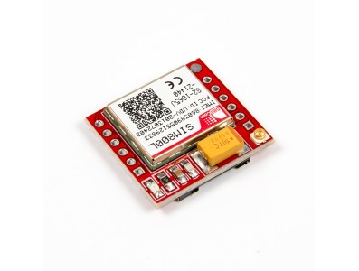 M&oacute;dulo SIM800L GPRS GSM microSIM Quad-band Placa core compacta com porta serial TTL - Imagem 4