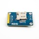 M&oacute;dulo GSM/GPRS SIM800L V2.0 5V Quad-Band com cabo de antena e tampa - Thumb - 3