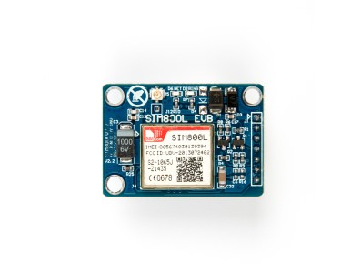 M&oacute;dulo GSM/GPRS SIM800L V2.0 5V Quad-Band com cabo de antena e tampa - Imagem 1