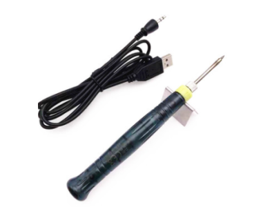 Ferro de solda mini USB 8W 5V 2A - Imagem 1
