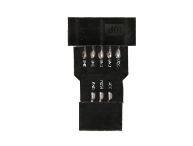 Placa adaptadora 10 pinos para 6 pinos AVRISP USBASP STK500 - Imagem 2