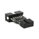 Placa adaptadora 10 pinos para 6 pinos AVRISP USBASP STK500 - Thumb - 3