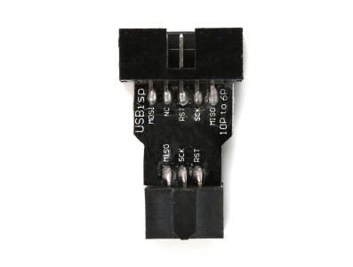 Placa adaptadora 10 pinos para 6 pinos AVRISP USBASP STK500 - Imagem 1