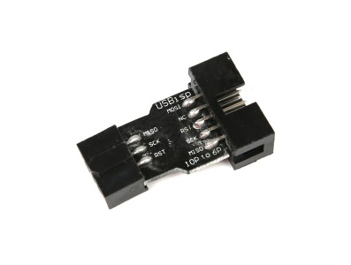 Placa adaptadora 10 pinos para 6 pinos AVRISP USBASP STK500 - Imagem 6