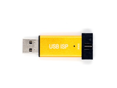 Mini programador USBISP/USBASP em alum&iacute;nio para 51 single-chip/AVR, Windows 7 64 bits - Imagem 2